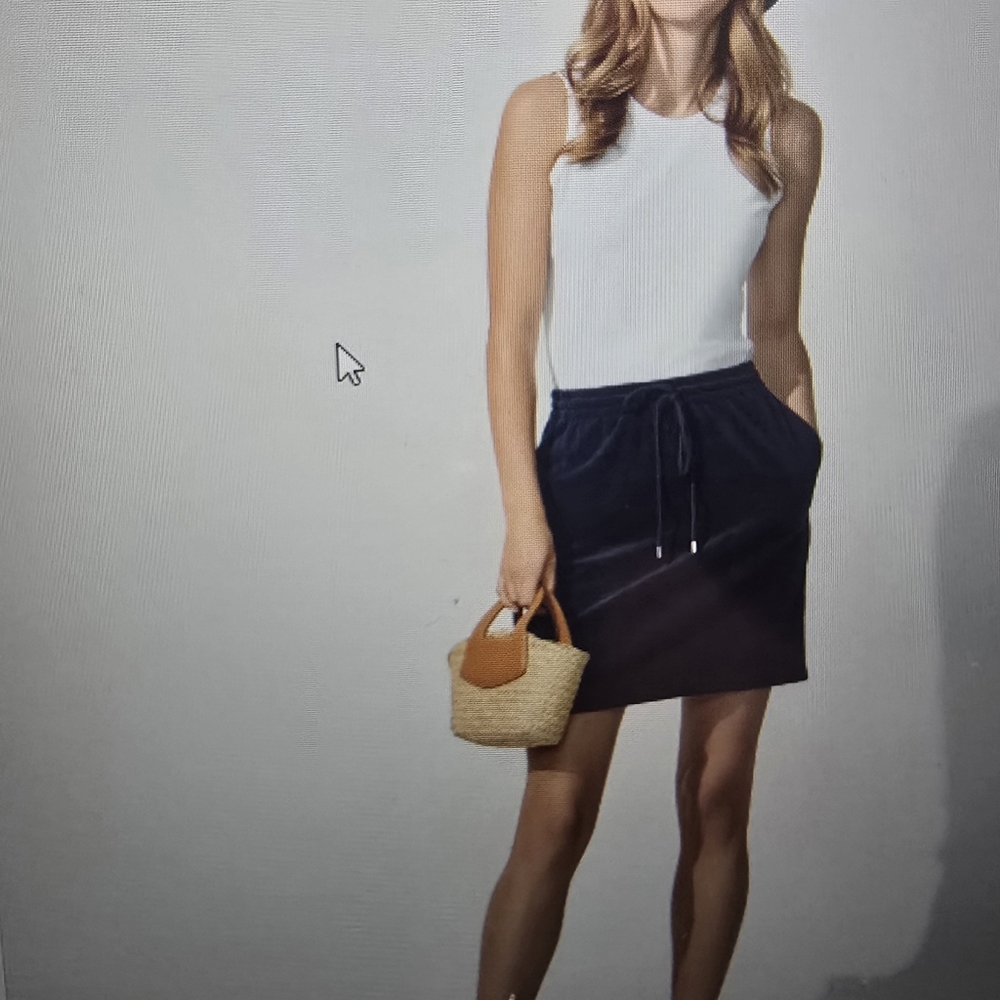 J. McLaughlin Blue Mini Pencil Skirt for Casual